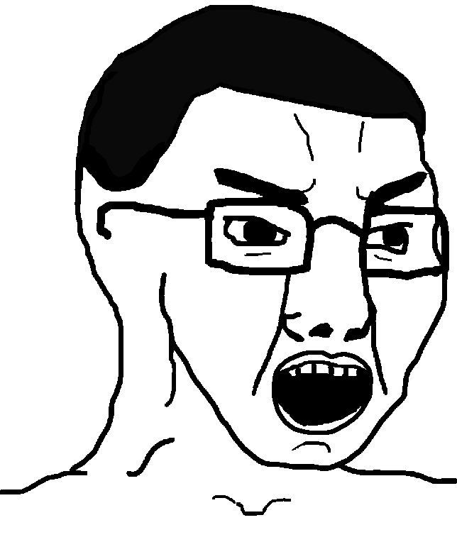 chudjak, soyak, chuddy soyak, chuddified soyjaks, fusionjaks, 1soyjak, black hair, bushy eyebrows, chud, eyebrows