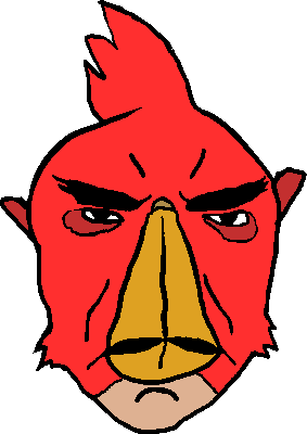chudjak, pol face, 1soyjak, animal, beak, bird, birds, bushy eyebrows, closed mouth, eyebrows