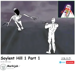 a24 slowburn soyjak, feraljak, gapejak, markiplier soyjak, feralrage, fingerboy, wholesome soyjak, 3soyjaks, arm, blood