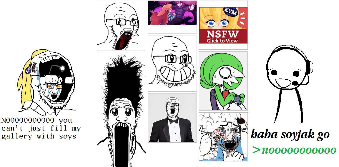 a24 slowburn soyjak, markiplier soyjak, qa tan, soyak, calarts, /qa/ (4chan), 2soyjaks, antenna, badge, beard
