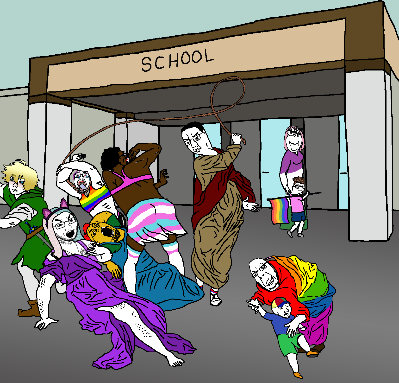 link, twinkjak, wojak, bernd, chudjak, cobson, gapejak, soyak, femjak, 5soyjaks