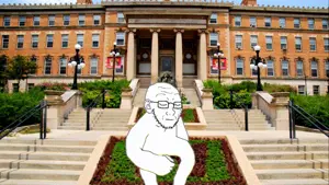 soyak, selfish little fuck, animated, arm, closed eyes, closed mouth, college, dance, ear, engineer
