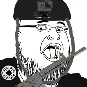 fatjak, beard, brenton tarrant, camera, christchurch shooting, clothes, ear, firearm, glasses, hat
