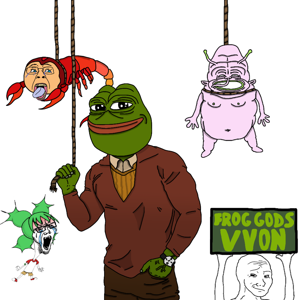 fefe, pepe, pepelaugh, teehee the meme fairy, wojak, bernd, soyak, 4chan, 4cuck, ack