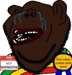 impish soyak ears, impish amerimutt, africa, african, black hair, black skin, hair, nigger, tnd