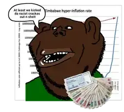 impish soyak ears, impish amerimutt, africa, african, black hair, black skin, hair, nigger, tnd