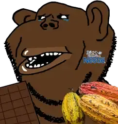 impish soyak ears, impish amerimutt, africa, african, black hair, black skin, hair, nigger, tnd