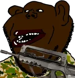 impish soyak ears, impish amerimutt, africa, african, black hair, black skin, hair, nigger, tnd