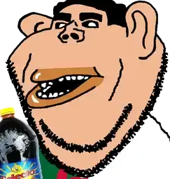 impish soyak ears, impish amerimutt, africa, african, black hair, black skin, hair, nigger, tnd