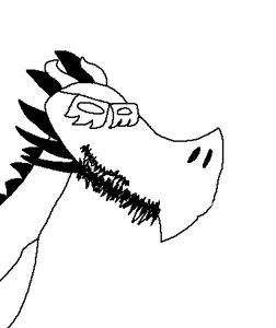 76619 - soybooru.com - spike closed_mouth teeth spikes dragonjak sharp_teeth horn glasses crimsonvoidhydra1488.png