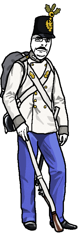 1850s era Austrian grenadier.