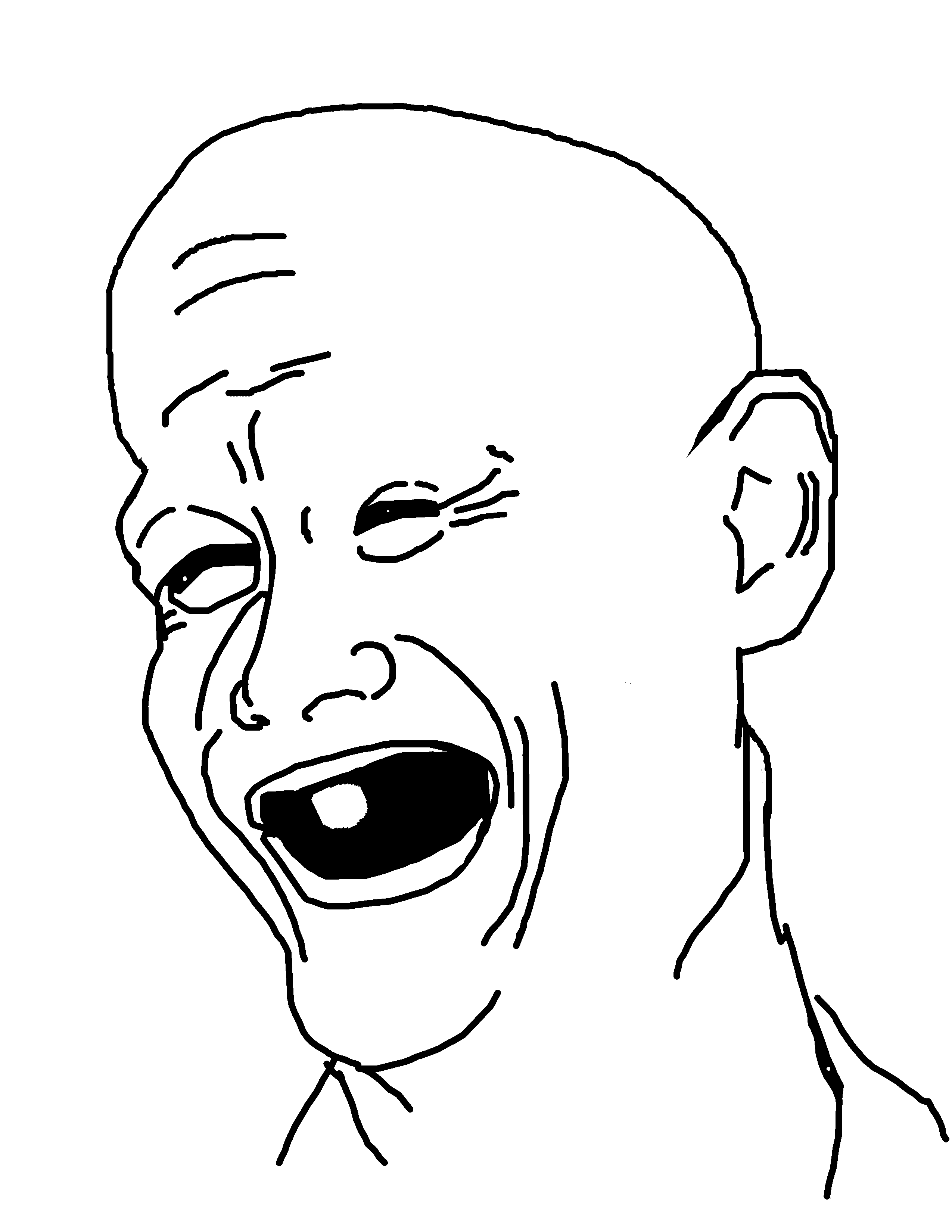 vlodson, 1soyjak, asian, bald, bitch please, closed eyes, ear, forehead lines, no beard, no glasses