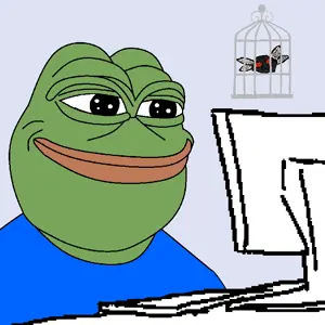 Pepelaugh with pet looking at a computer.png