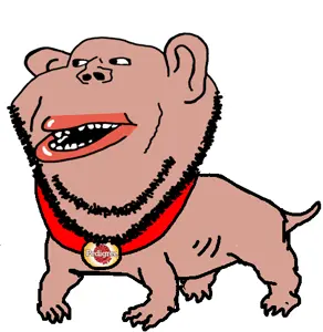 57640 - soybooru.com - award dog impish_soyak_ears ear pitbull stubble impish_amerimutt open_mouth medal mutt black_sclera soyjak red_collar brown_skin pun distorted lips amerimutt pedigree.png