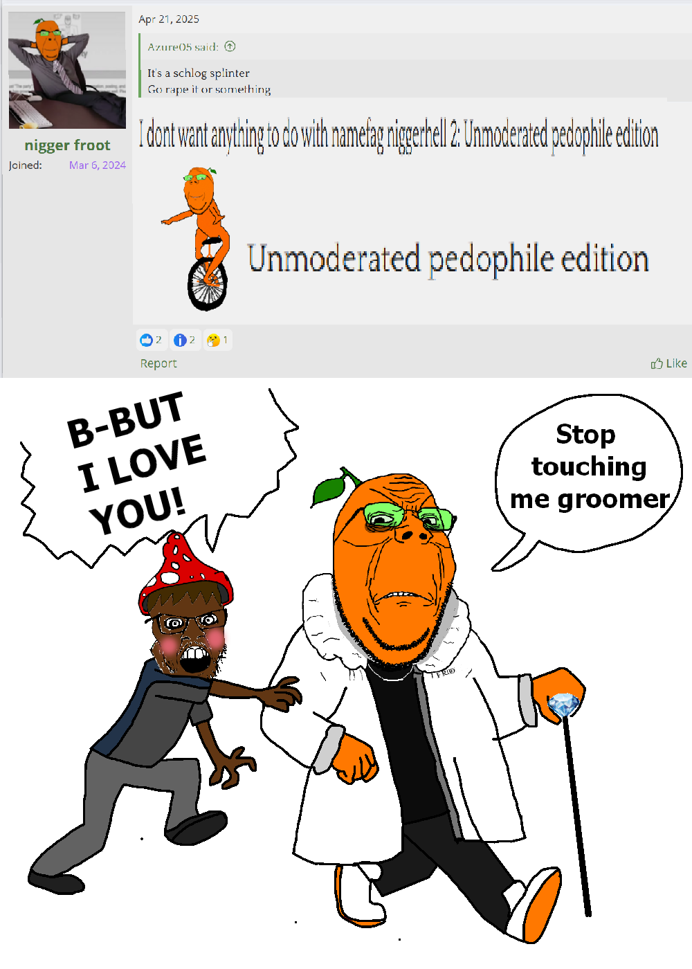 nate higgers, feraljak, gapejak, wholesome soyjak, natejak, angry, ben garrison, black shirt, brand, brown hair