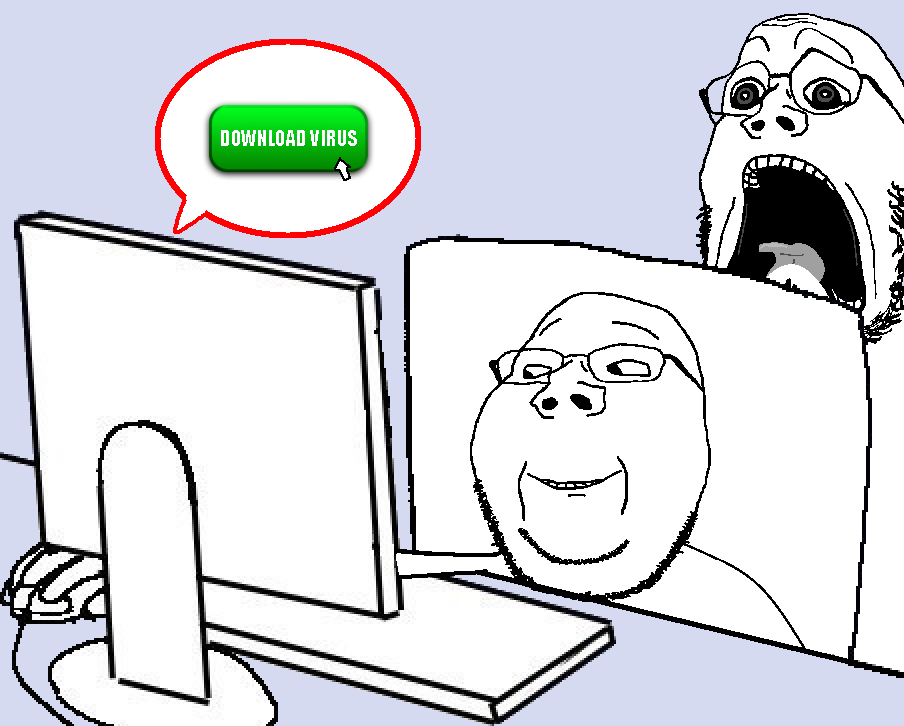 gapejak, wholesome soyjak, wholyjak, doctos, 2soyjaks, bald, black hair, computer, download, download button