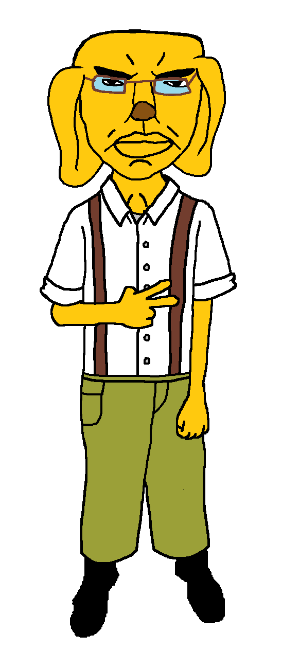chudjak, pol face, unbotheredchud, animal, arm, bald, big eyebrows, big lips, clothes, dog