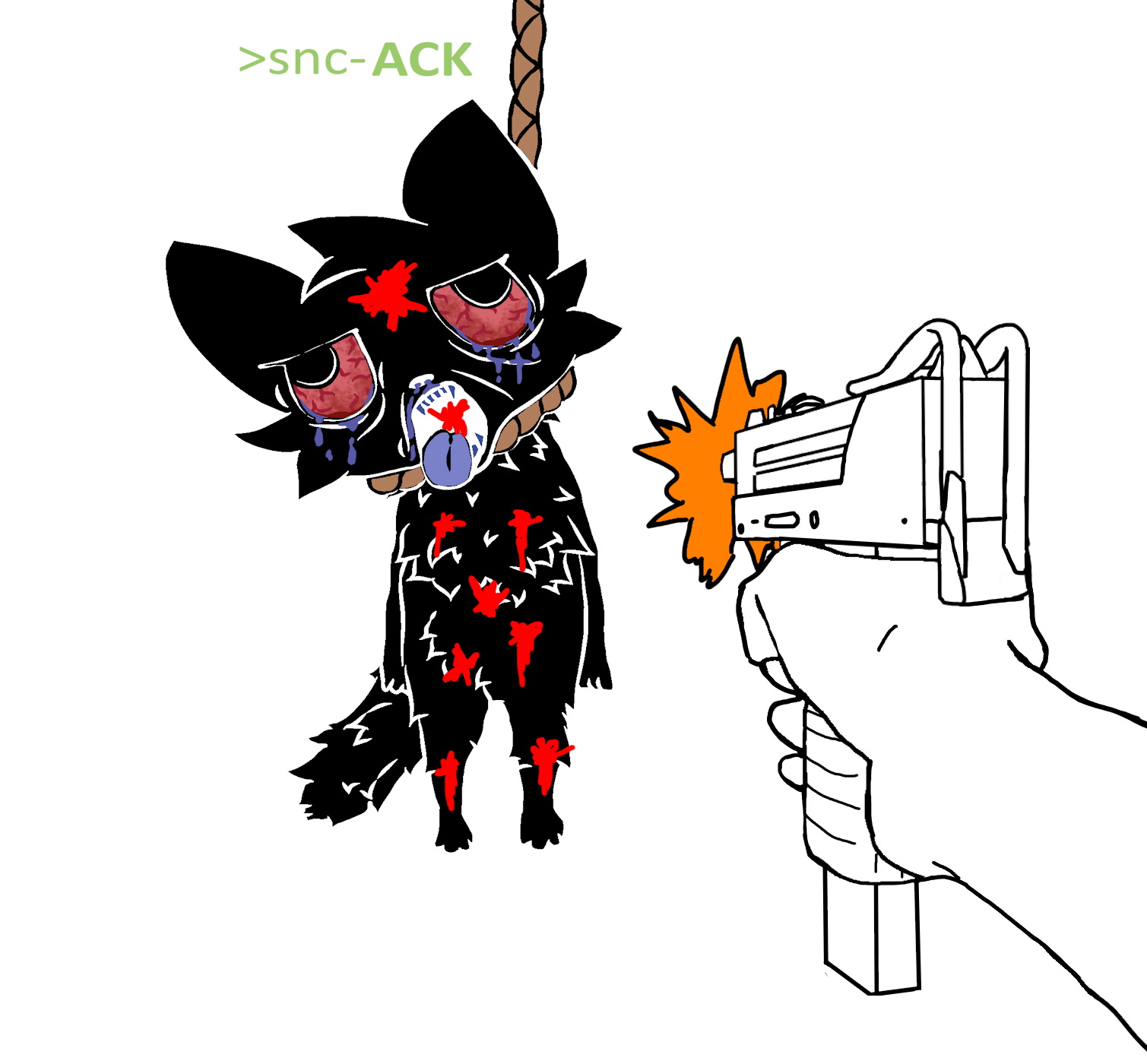 boykisser, bernd, hanging troonjak, troonjak, hanging namefags, ack, animal, arm, big ears, blood