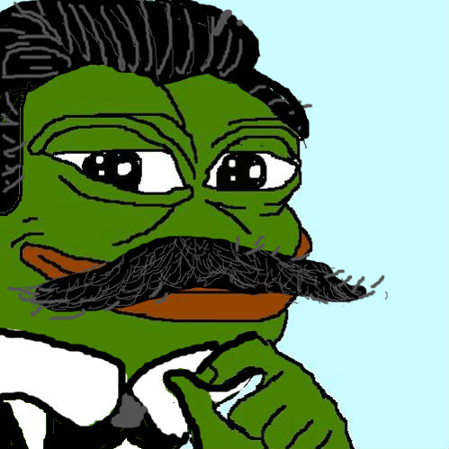 chauvin, unknown, pepe, black hair, black suit, continental philosophy, friedrich nietzsche, germany, green skin, hair