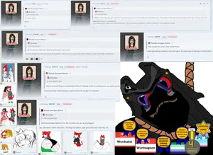 randals strongest warrior, femjanny, pepe, soytan, tama, chudjak, soyak, jartycuck, patrick, soyak (concerned)