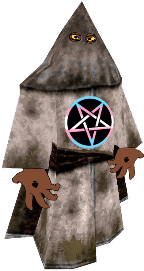 syndromejak, brown skin, dusk, dusk (game), ghost, kkk, ku klux klan, mage (dusk), nigger, no beard