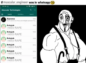 engineer (team fortress 2), rapeson, a24 slowburn soyjak, cobson, danny yn, gapejak, babyjak, hornyson, mineral inspecteur, babyjak