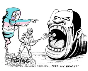 bernd, soyak, 2soyjaks, a wyatt mann, closed mouth, crying, death, discord, flag, full body
