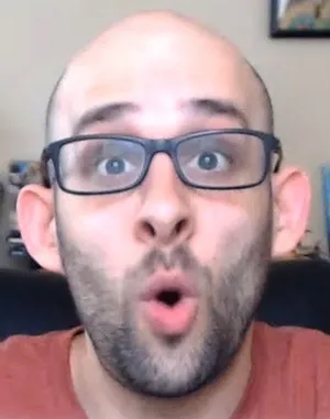 nojak, 1soyjak, bald, bushy eyebrows, clothes, ear, eyebrows, front view, glasses, half body