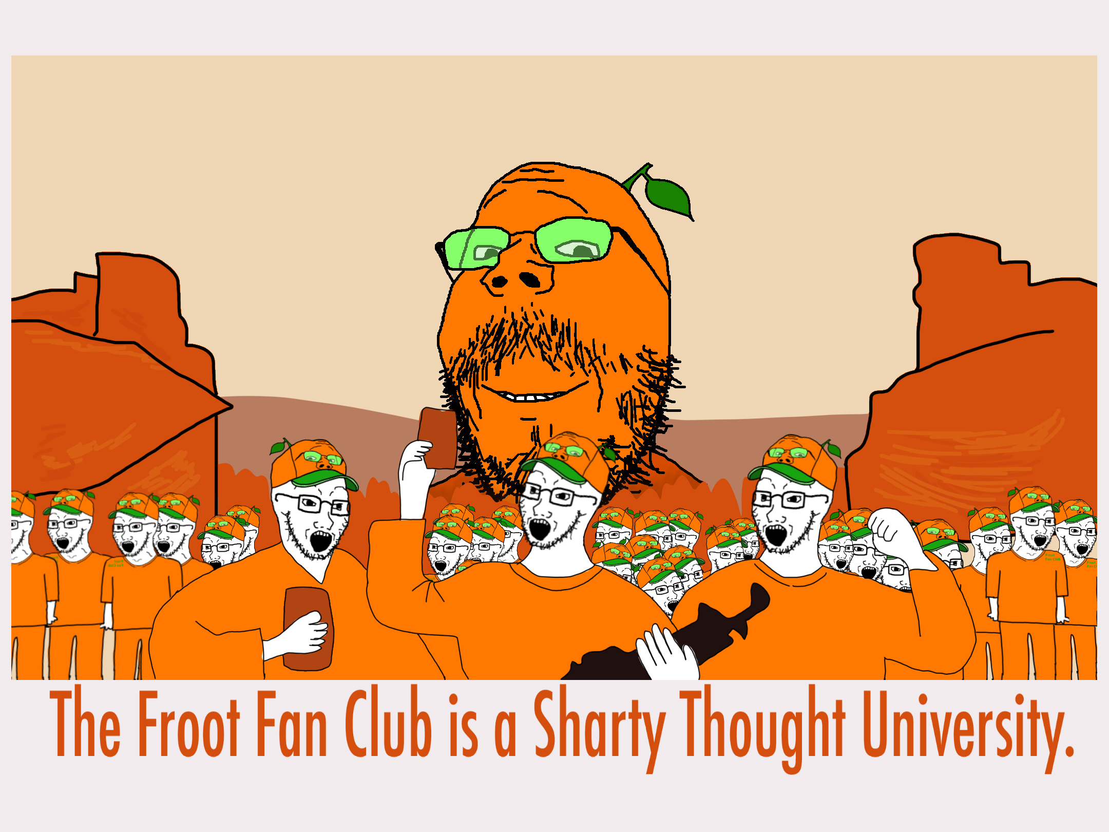 gapejak, soyak, wholesome soyjak, bald, clothes, communist party of china, forehead lines, frootist, frootist new order, glasses