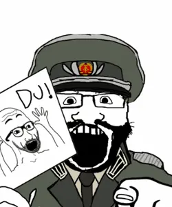 markiplier soyjak, science lover, 2soyjaks, animated, arm, beard, black eyes, cap, clothes, collar tabs