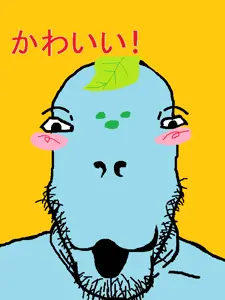 25 - soybooru.com - stubble closed_mouth neutralplier hair markiplier_soyjak soyjak smile glasses.png