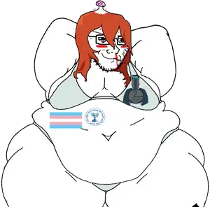 randal ivory, soyak, soyak (smug), arm, cigarette, fat, full body, gay, glasses, hair