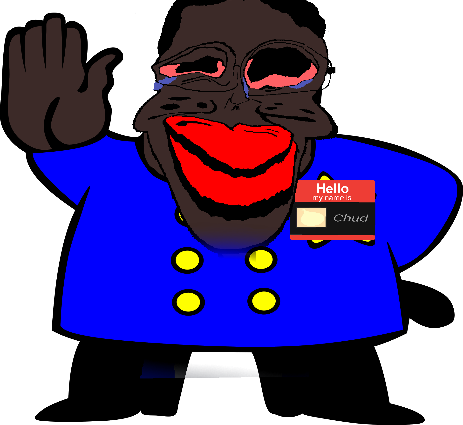 chudjak, jartycuck, jartycuck (not hanging), patrick, thuso, jartycuck, slopjak, anonymous, black skin, bloodshot eyes