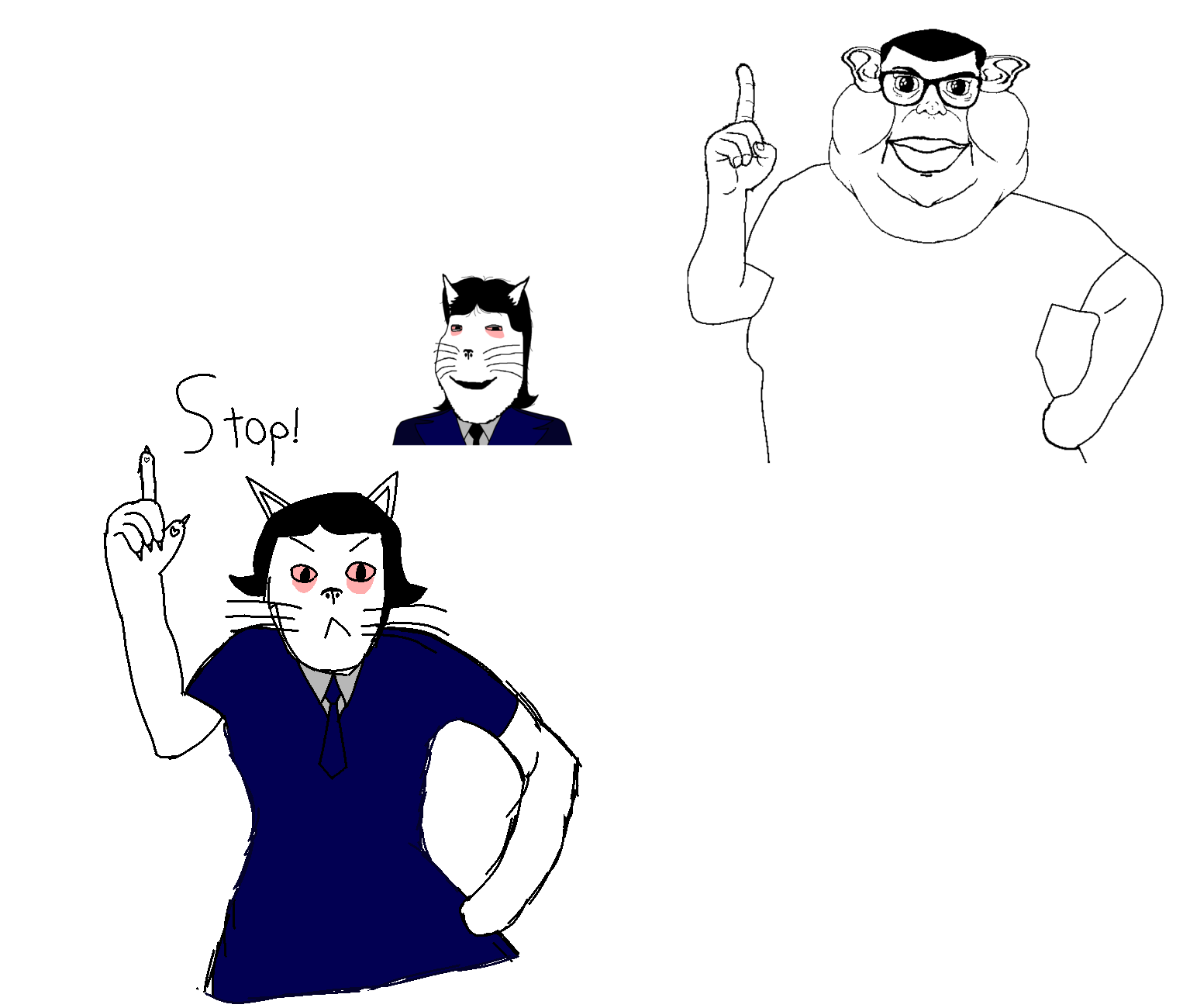 brandon, gapejak, branigger, massjak, massmeowjak, sassy brandon, wholesome soyjak, 3soyjaks, angry, animal