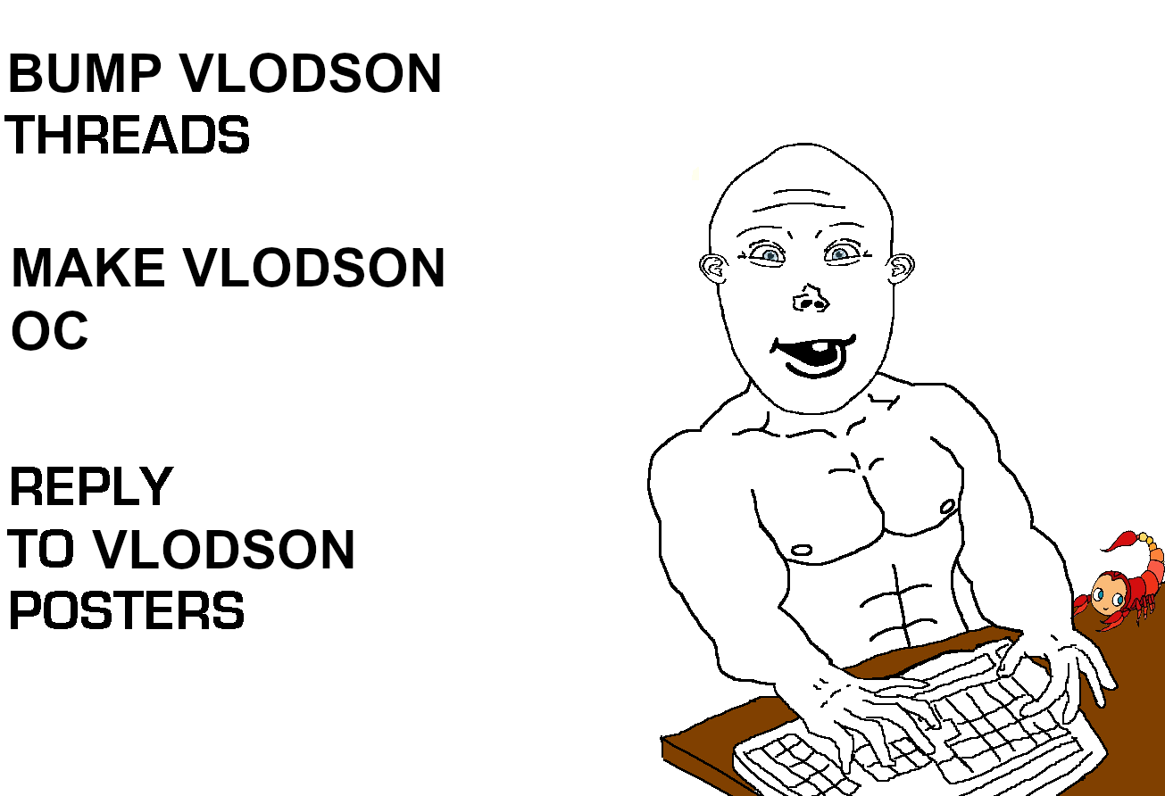 australian shitposter, fefe, vlodson, a10 eyes, animal, arachnid, arthropod, bald, blue eyes, buff