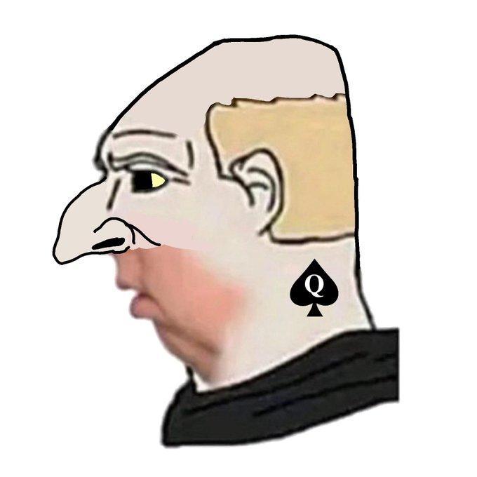yes chad, yes chinlet, balding, big nose, blacked, blonde hair, blue eyes, chinlet, hair, jewish nose