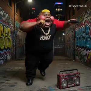 PixVerse_V6_Image_Text_360P_He_raps_in_front_o.mp4