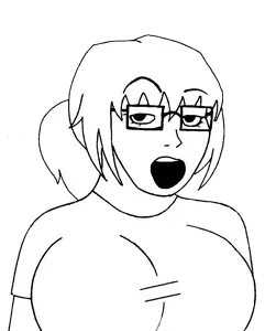 soyak, soygirl, femjak, foidjaks, big breasts, breasts, female, foid, glasses, hair