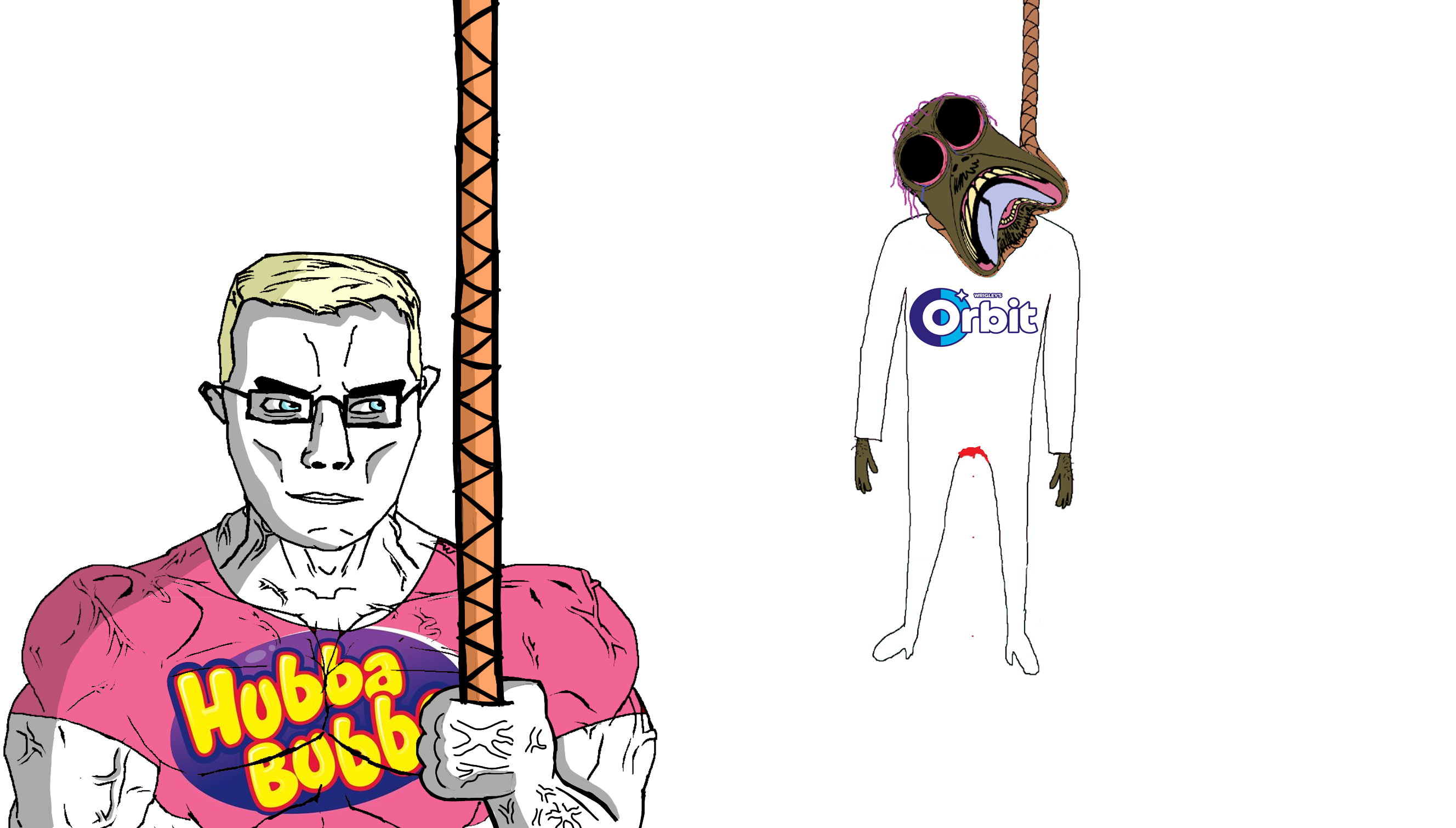 bernd, chudjak, chudjak front, frowning brown troonjak, hanging troonjak, muscular chud, troonjak, aryan, chud's hitman, a10 eyes