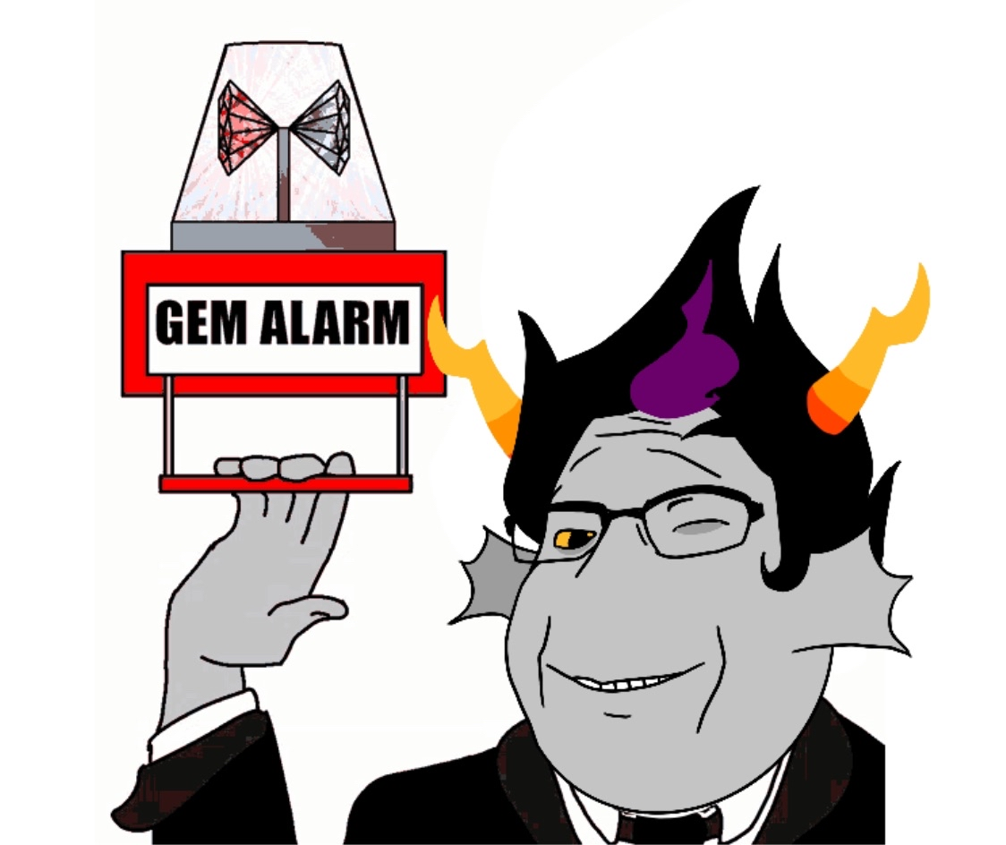 gapejak, 1soyjak, alarm, black hair, closed eye, clothes, eridan ampora, eyebrows, eyes, forehead lines