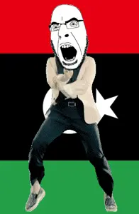 cobson, angry, animated, country, crescent, dance, flag, full body, gangnam style, glasses