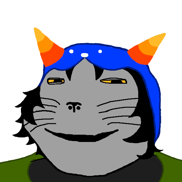 gapejak, massjak, massmeowjak, wholesome soyjak, 1soyjak, animal, black hair, cat, demon, demon horns