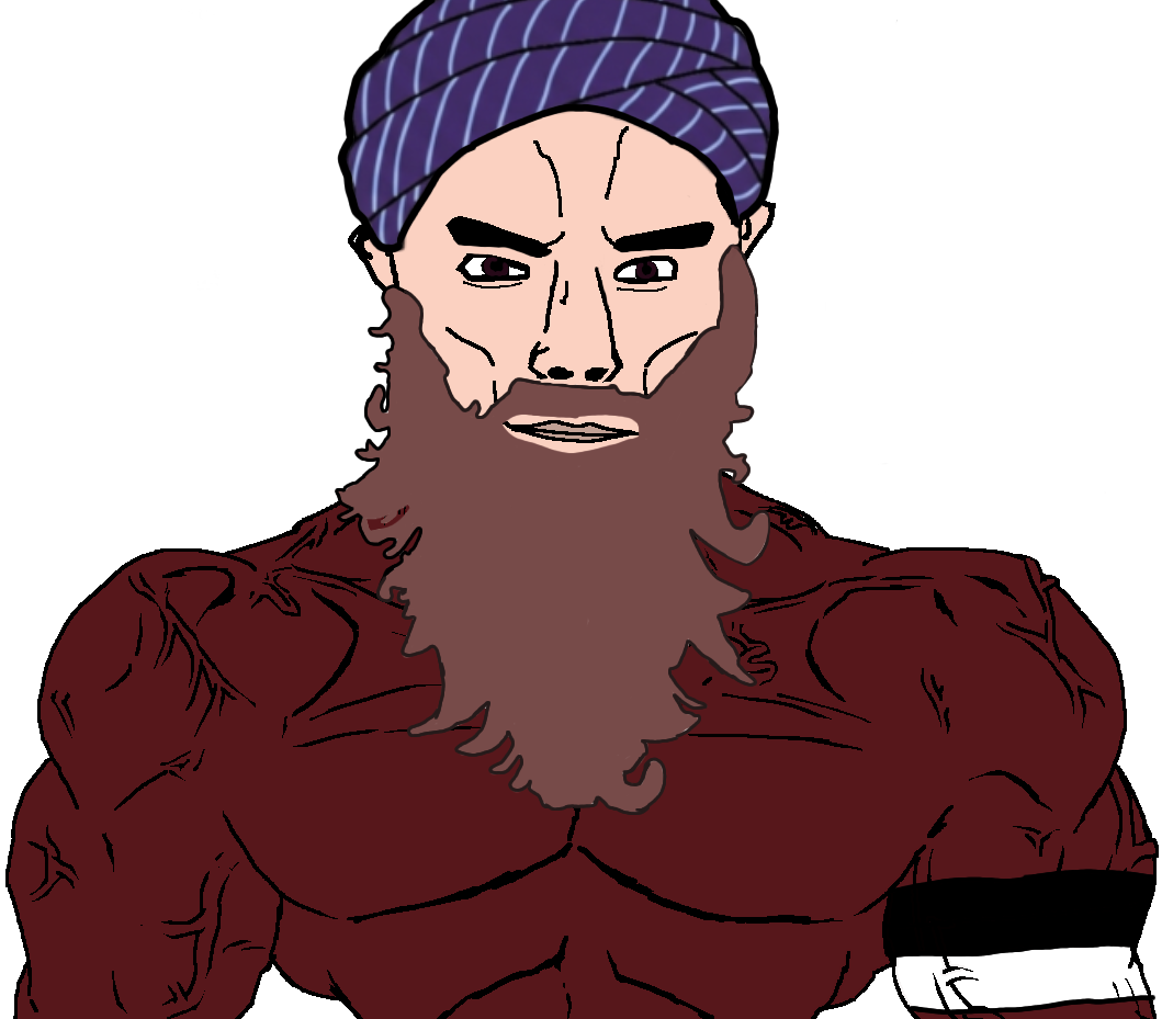 chudjak, chudjak front, muscular chud, beard, buff, chud, emirate, kurd, kurdgemmy, kurdish