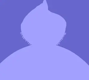 finojak, default pfp, blue, blue background, blue skin, outline, stubble, finocide