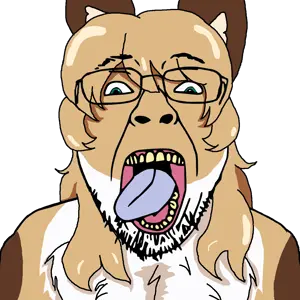 20382 - soybooru.com - bernd glasses open_mouth soyjak stubble template tongue yellow_teeth12.png