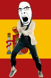 cobson, angry, animated, castle, column, country, crown, dance, flag, full body