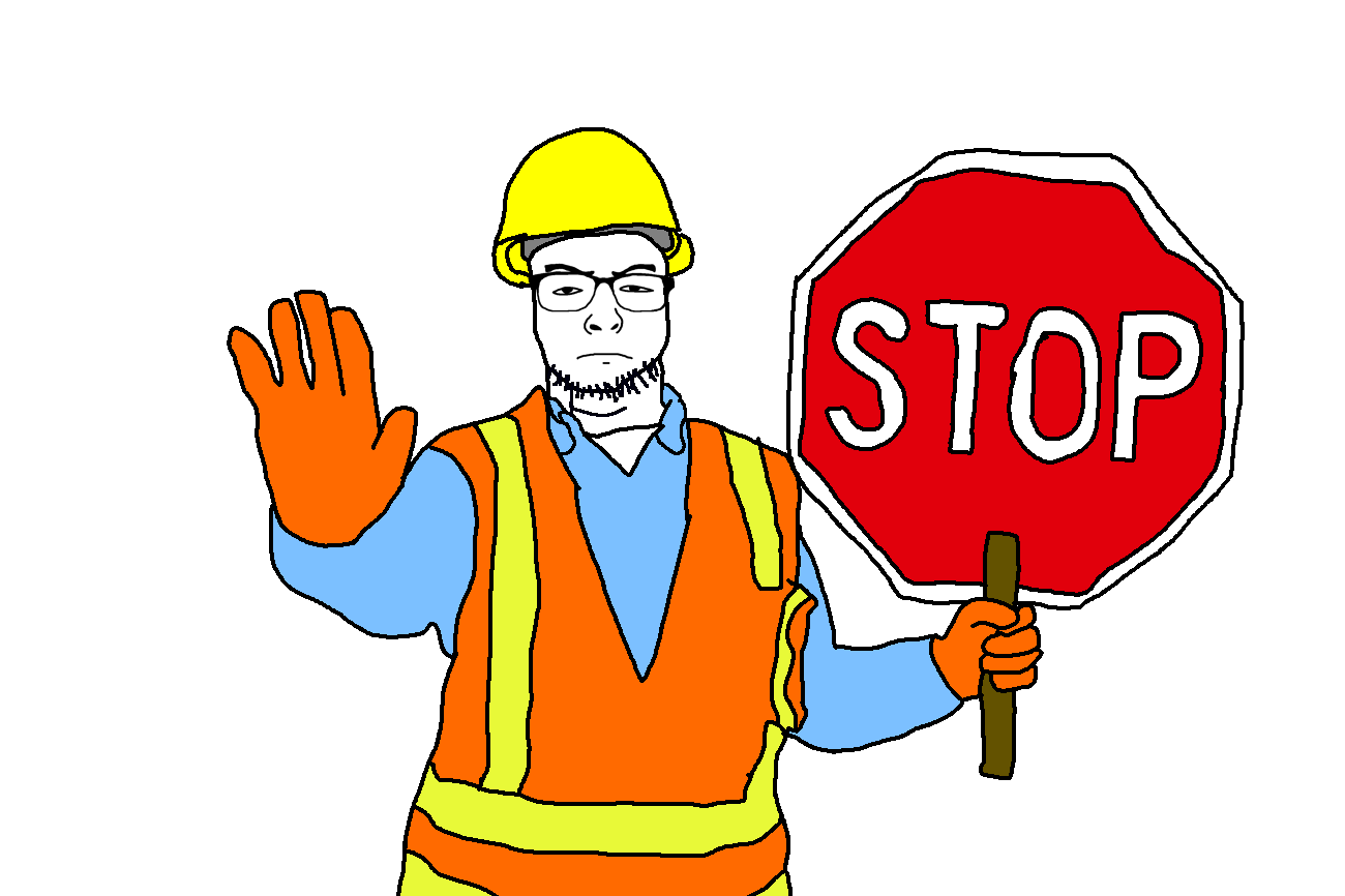 uncjak, closed mouth, clothes, construction hat, construction worker, employee, glasses, glove, hard hat, hat