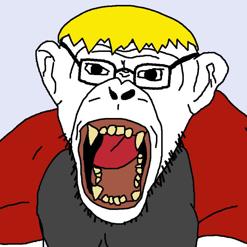 nate higgers, monkeyjak, natejak, blonde hair, clothes, ear, glasses, hair, looking at you, monkey