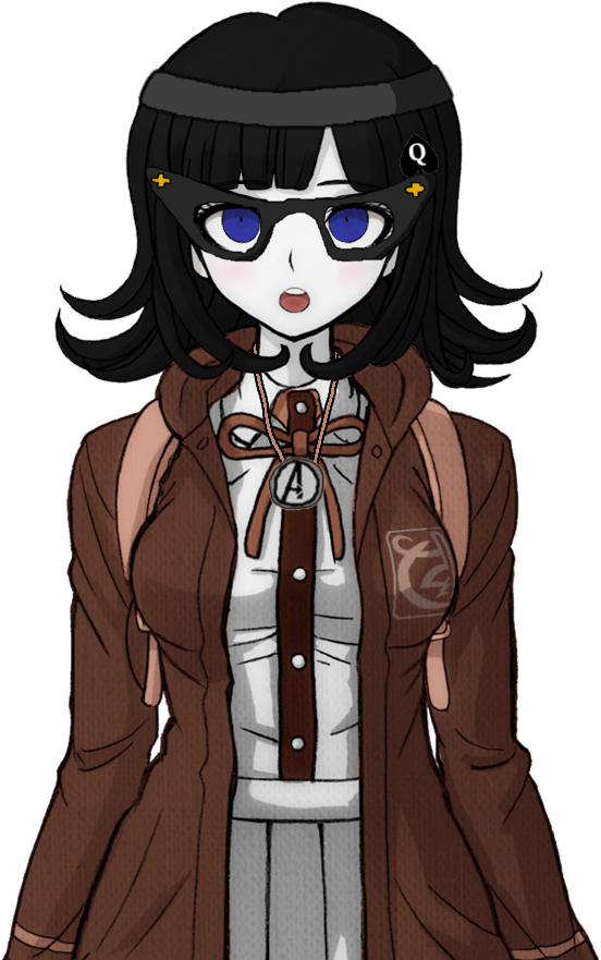 soytan, ace of spades, avengers, backpack, bbc slut, beanie, black hair, blue eyes, blush, brown clothes