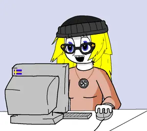 53757 - soybooru.com - avengers computer computer_mouse female glasses hand happy headband holding_object monitor open_mouth soy soyjak soylent soytan table (2).png
